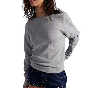 Free People We The Free Jess Thermal Long Sleeve Top